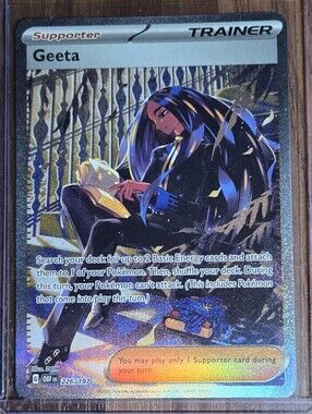 Pokémon Card Full Art Trainer - Geeta